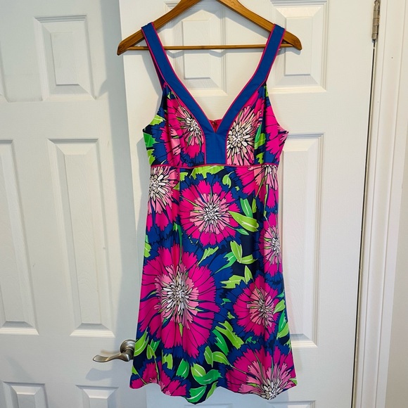Lilly Pulitzer Silk Mini Dress size 8 - Picture 1 of 10